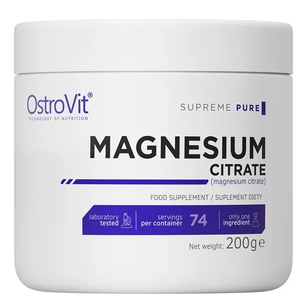 Вітаміни та мінерали OstroVit Magnesium Citrate, 200 грам